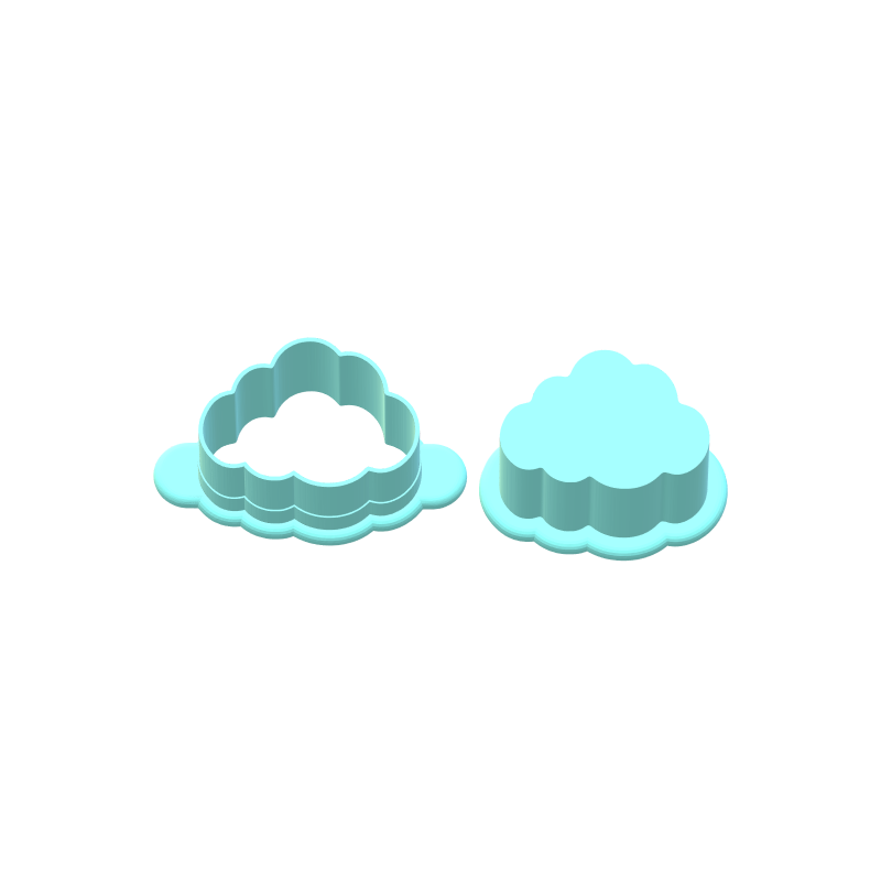 Cloud Cake Pop Mold | Deluxe Cutter, Popper, and Tray Option