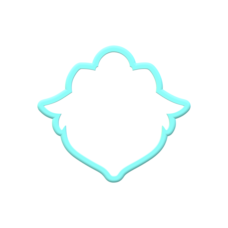 Pink Ornament Cookie Cutters