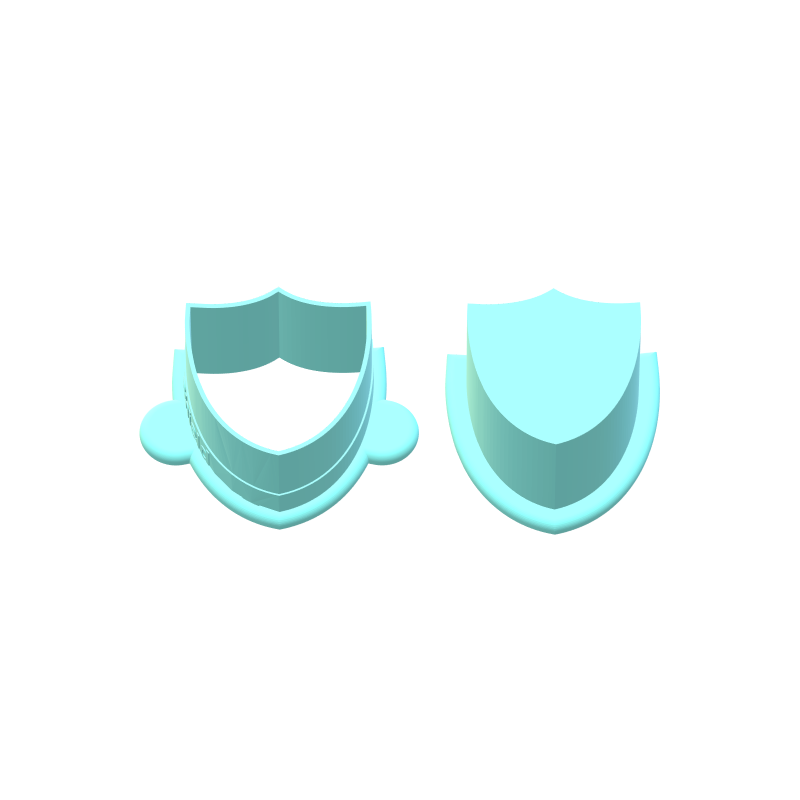 Shield Cake Pop Mold | Deluxe Cutter, Popper