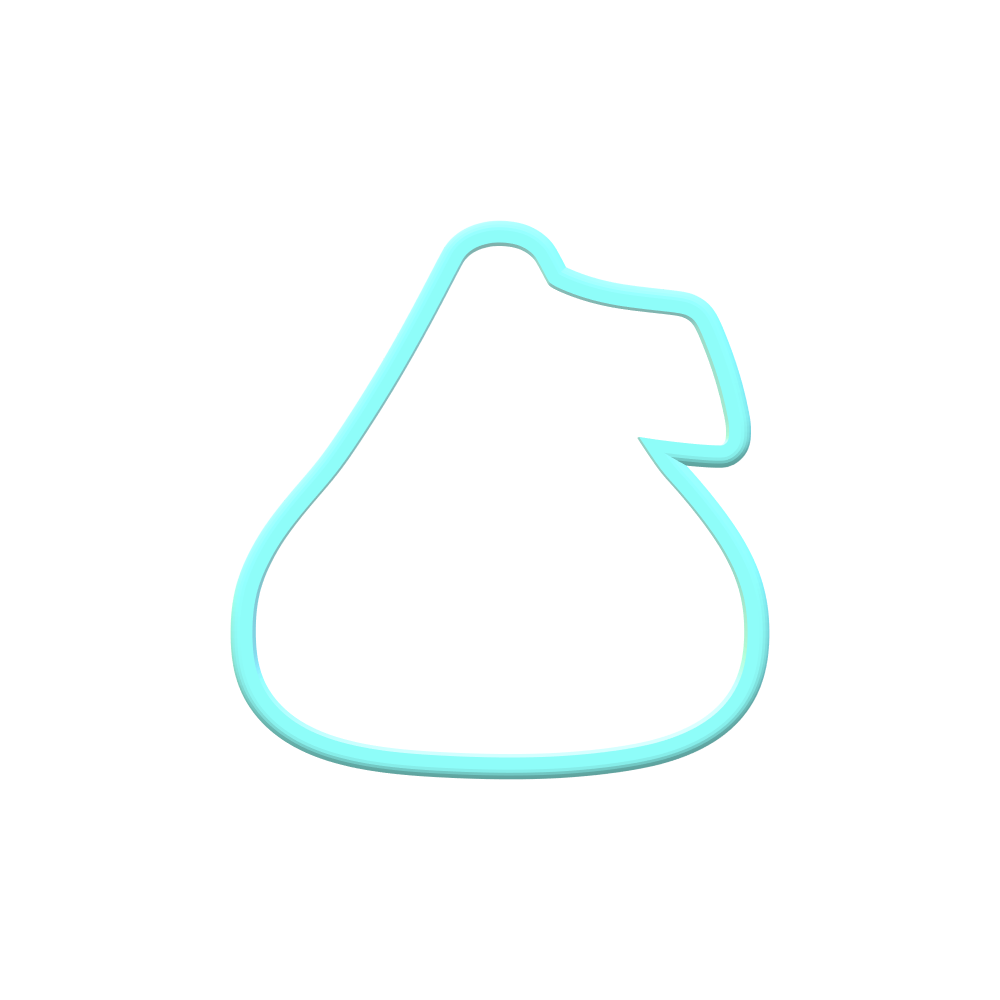 Candy Kiss Cookie Cutters | STL Files