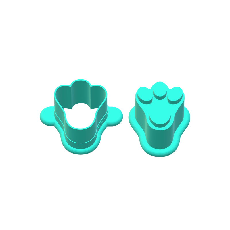 Bunny Foot Cake Pop Mold |Deluxe Cutter, Popper, and Tray Option