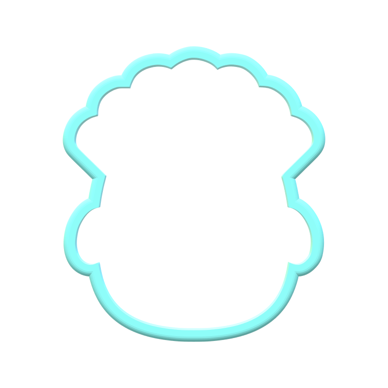 Turkey Squish Cookie Cutters