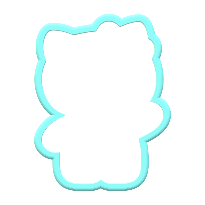 Kitty Cookie Cutters