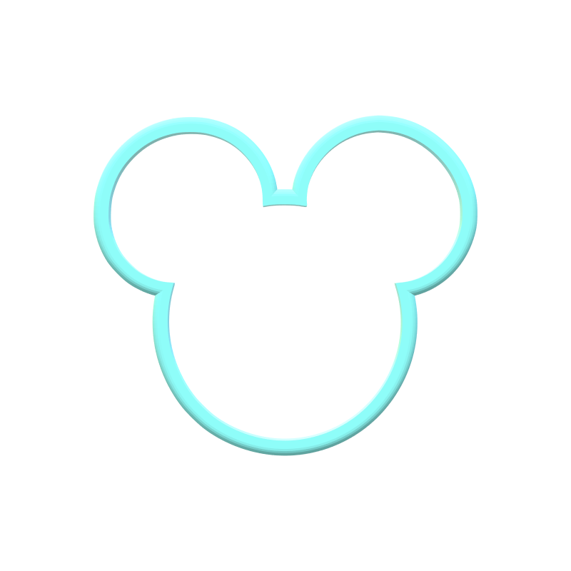Mouse Cookie Cutter | STL File
