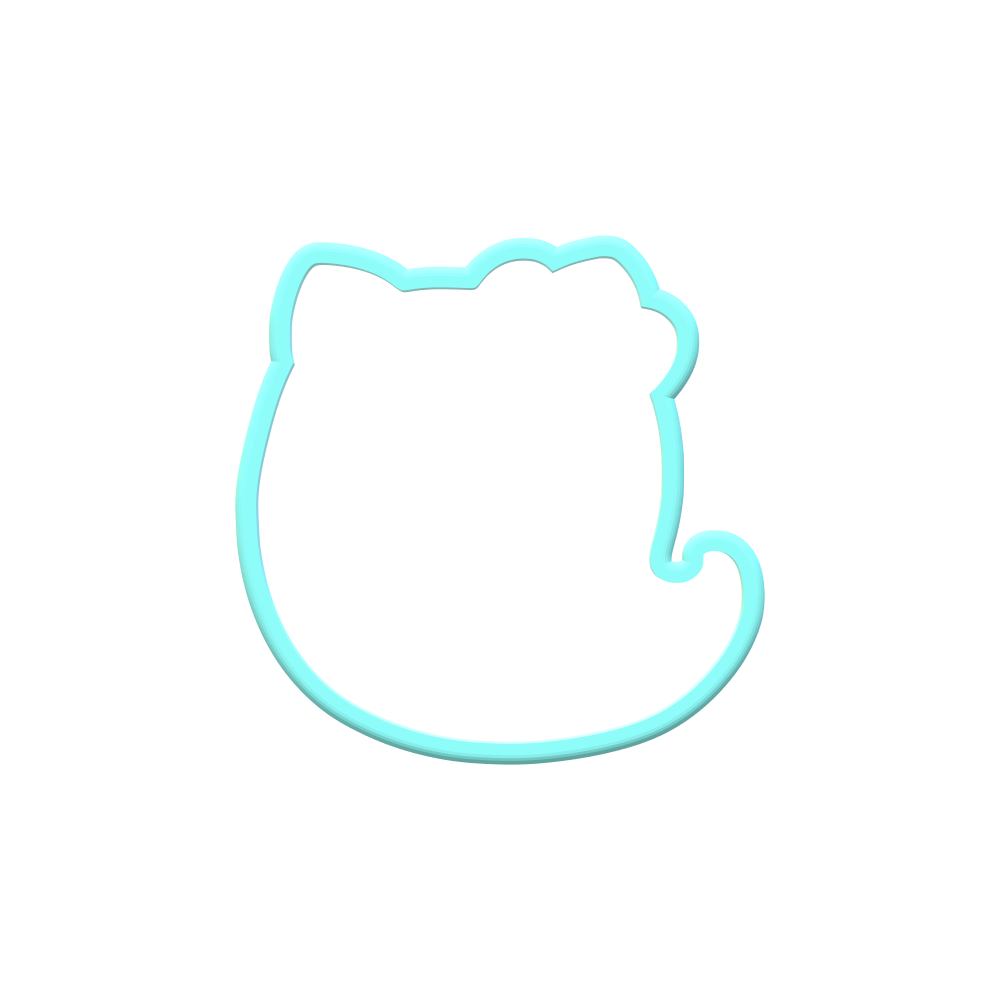 Kitty Ghost Cookie Cutters
