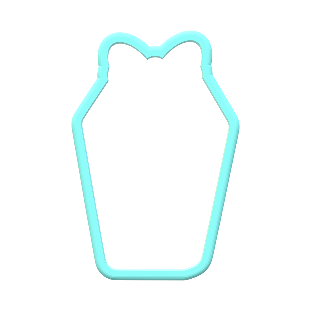 Coffin Bow Cookie Cutters