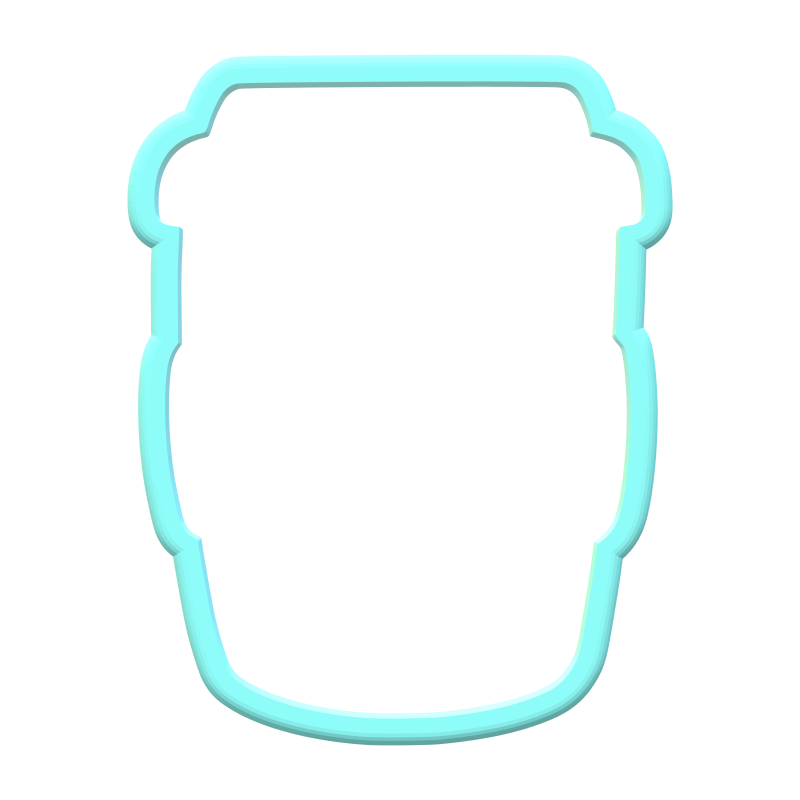Coffee Cup Cookie Cutters | Standard & Imprint Cutters Included | STL Files