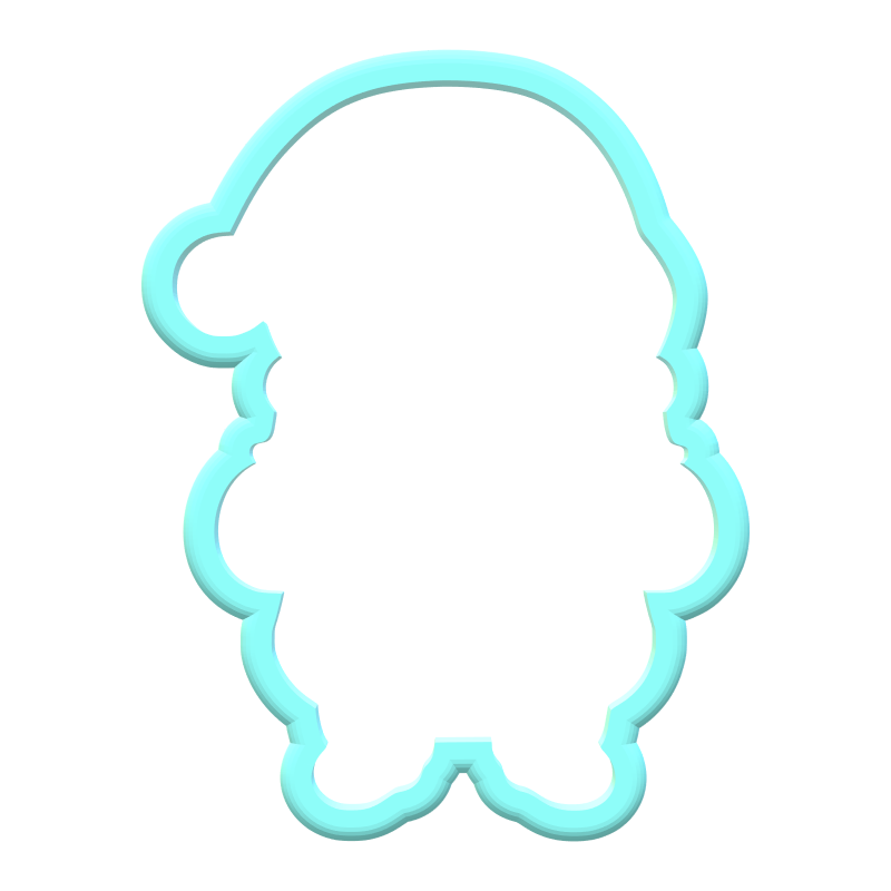 Santa Cookie Cutters