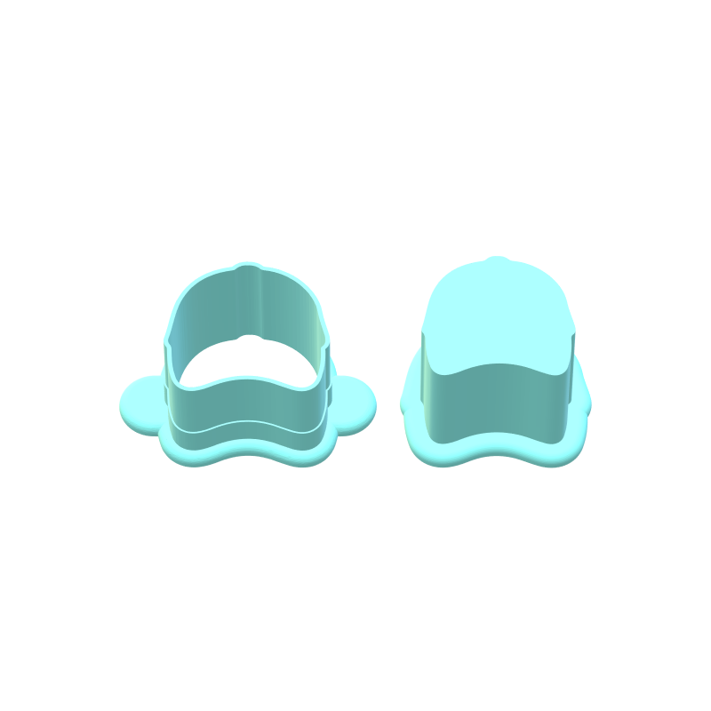 Baseball Hat Cake Pop Mold | Deluxe Cutter, Popper, and Tray Option