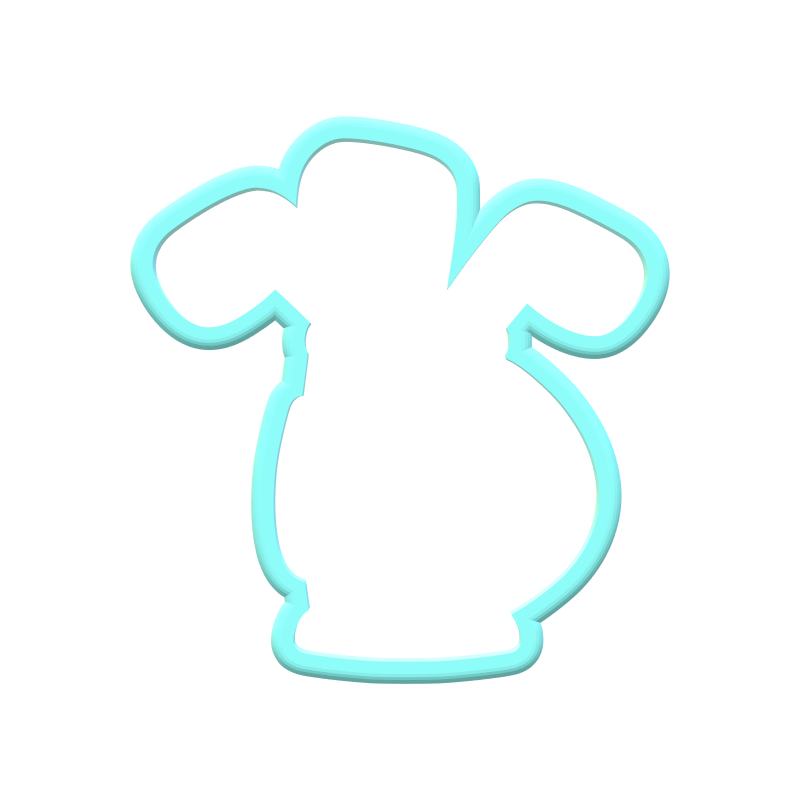 Golf Clubs Cookie Cutters | STL File