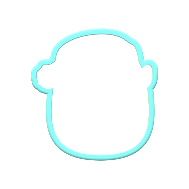 Bartie Cookie Cutter | STL File
