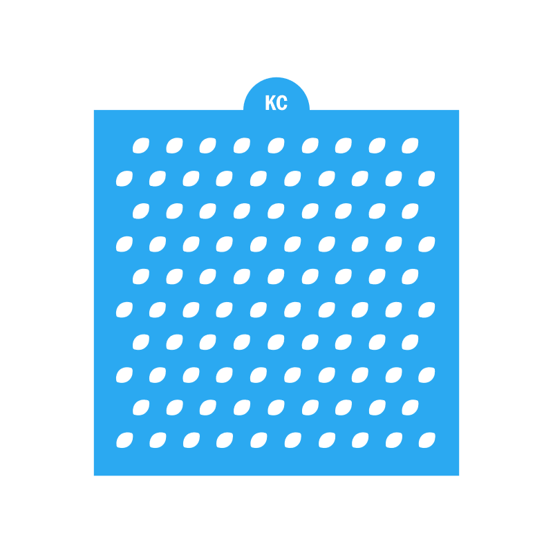 Football Sprinkles Stencil | Laser or 3D Printed, Decorating Stencils | Digital Download STL & SVG Files