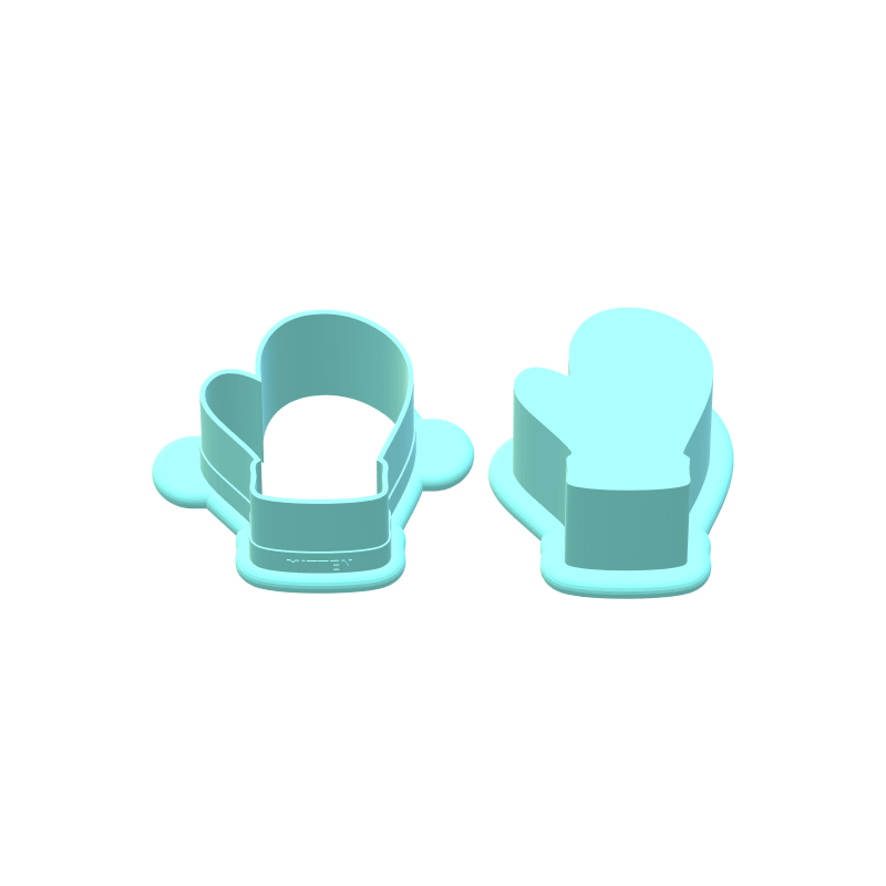 Mitten Cake Pop Mold | Deluxe Cutter, Popper, and Tray Option