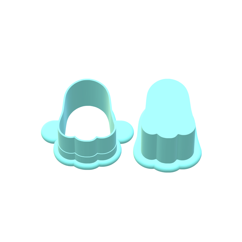 Ghost Cake Pop Mold | Deluxe Cutter, Popper, and Tray Option
