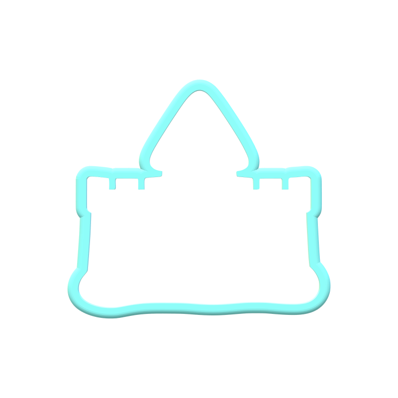 Sandcastle Cookie Cutters | STL File