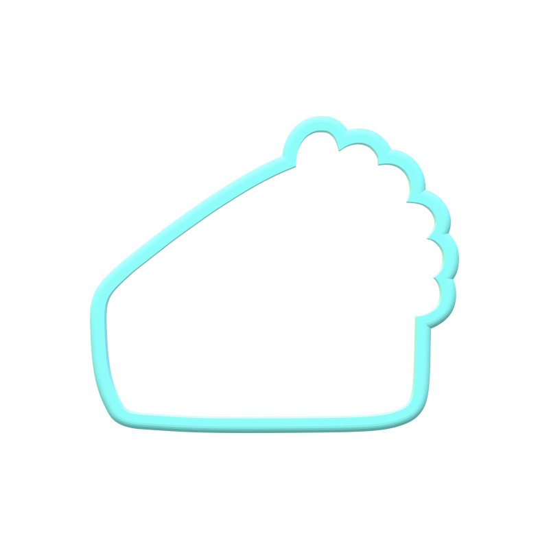 Pie Slice Cookie Cutters