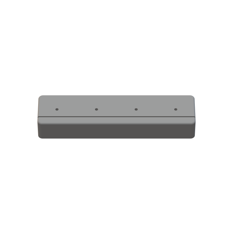 Cake Pop Display Stand with Business Card Slot (White/4 Holes)