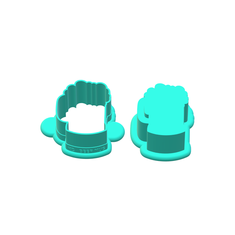 Beer Mug Cake Pop Mold | Deluxe Cutter, Popper, and Tray Option