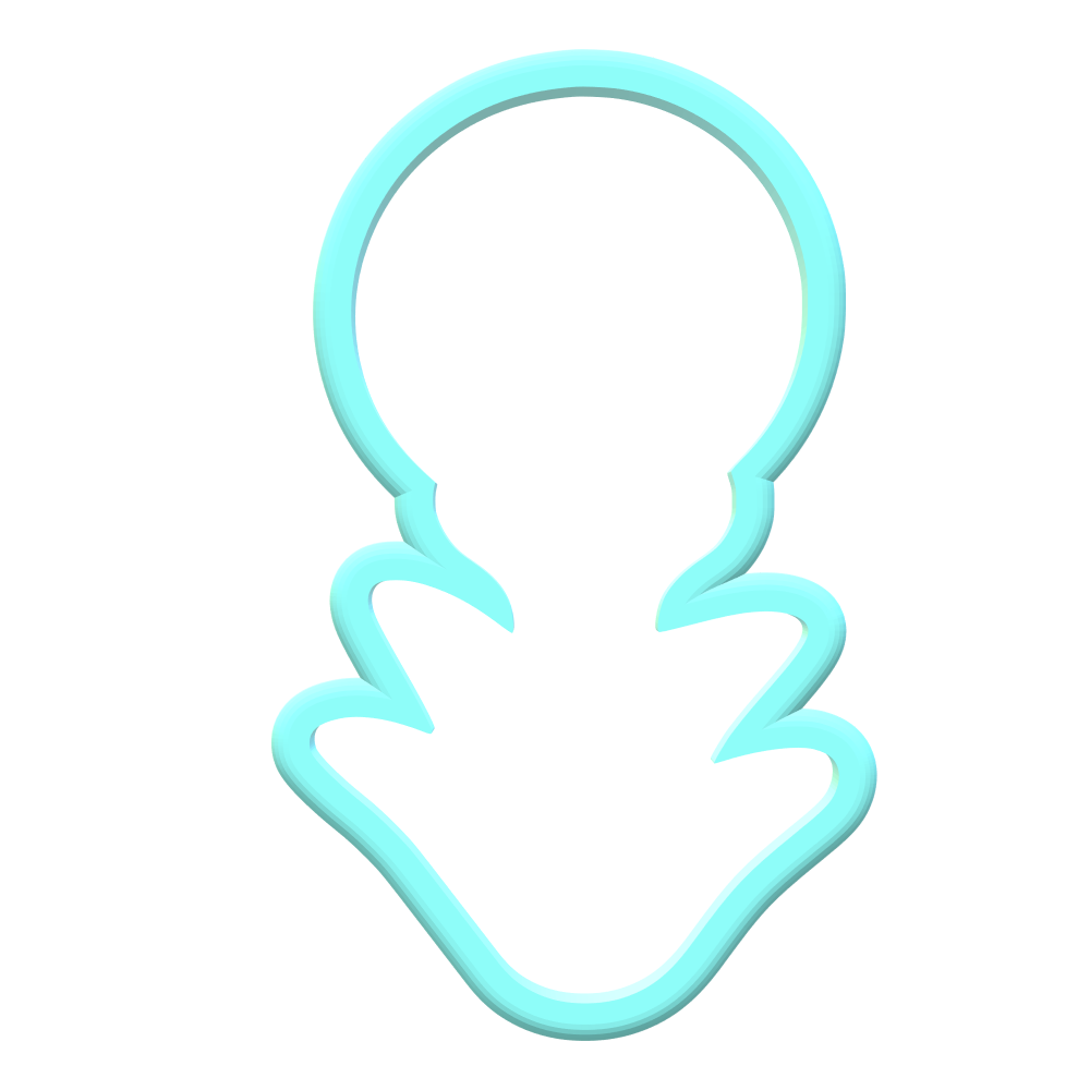 Golf Ball Tee Cookie Cutters | STL File