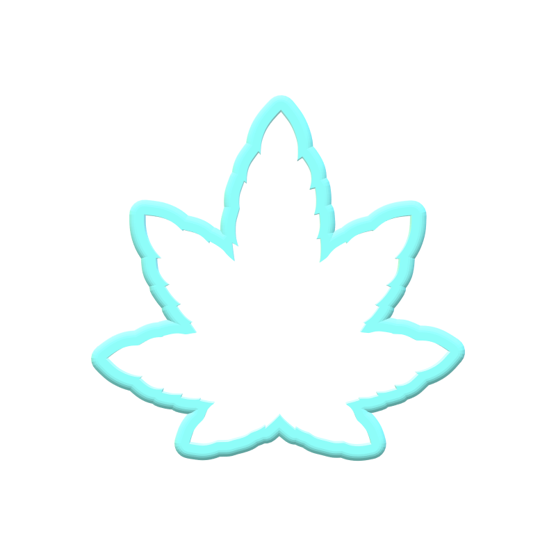 Weed Leaf 420 Cookie Cutters