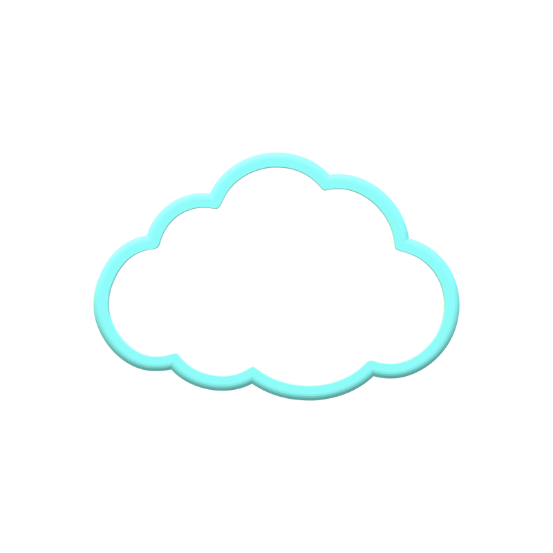 Cloud Cookie Cutters