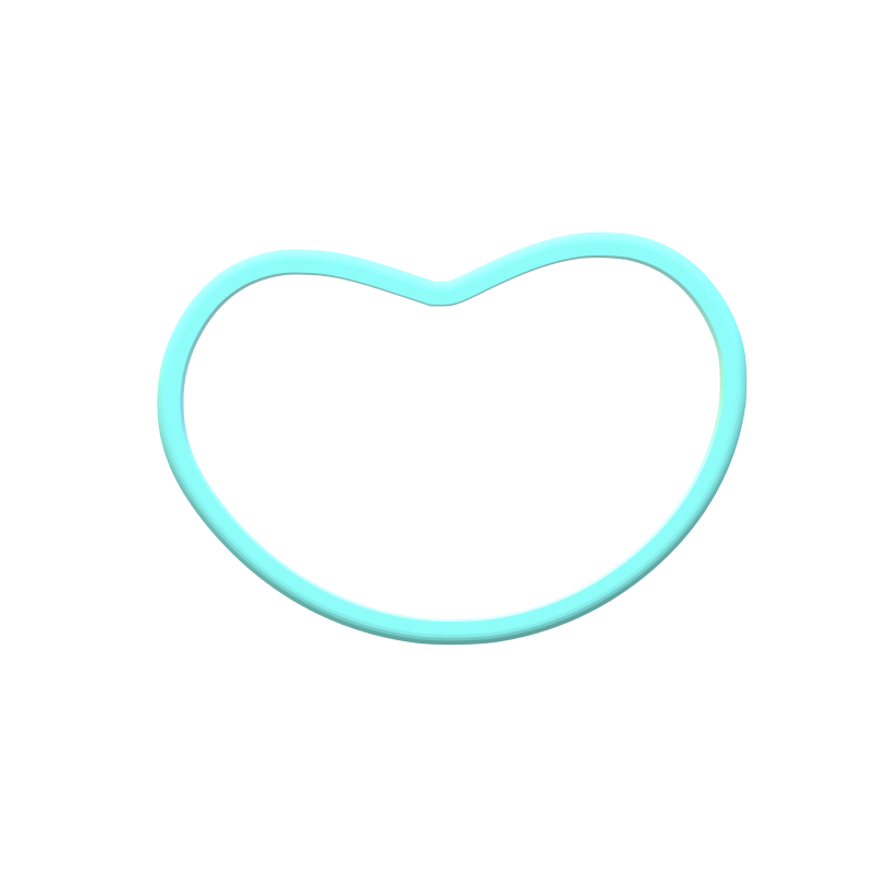 Jelly Bean Cookie Cutter | Single or Multi Cutter Options