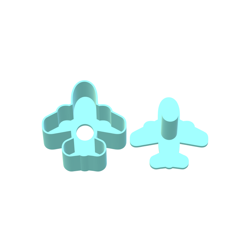 Airplane Cake Pop Mold | Digital Download STL File