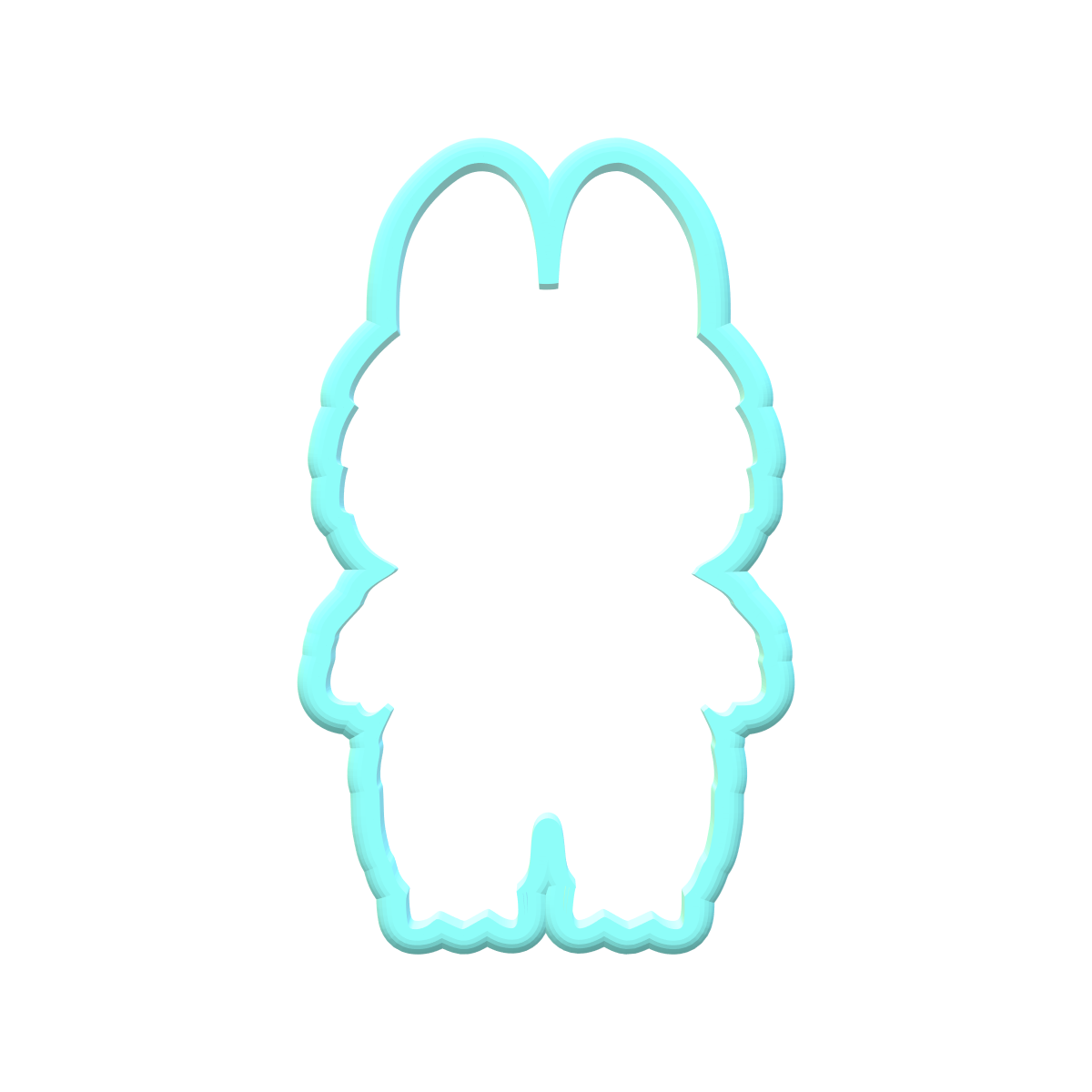 Fluffy Monster Cookie Cutters