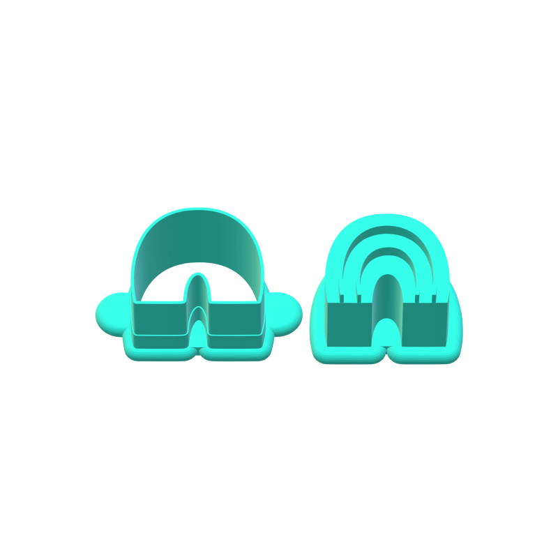 Rainbow Cake Pop Mold |Deluxe Cutter, Popper, and Tray Option