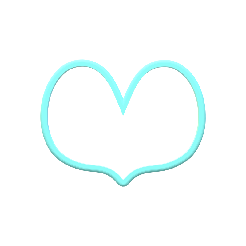 Funky Heart Cookie Cutters