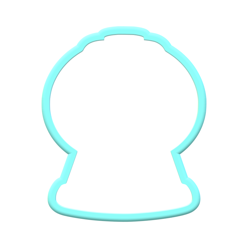 Gumball Machine Cookie Cutters | STL Files