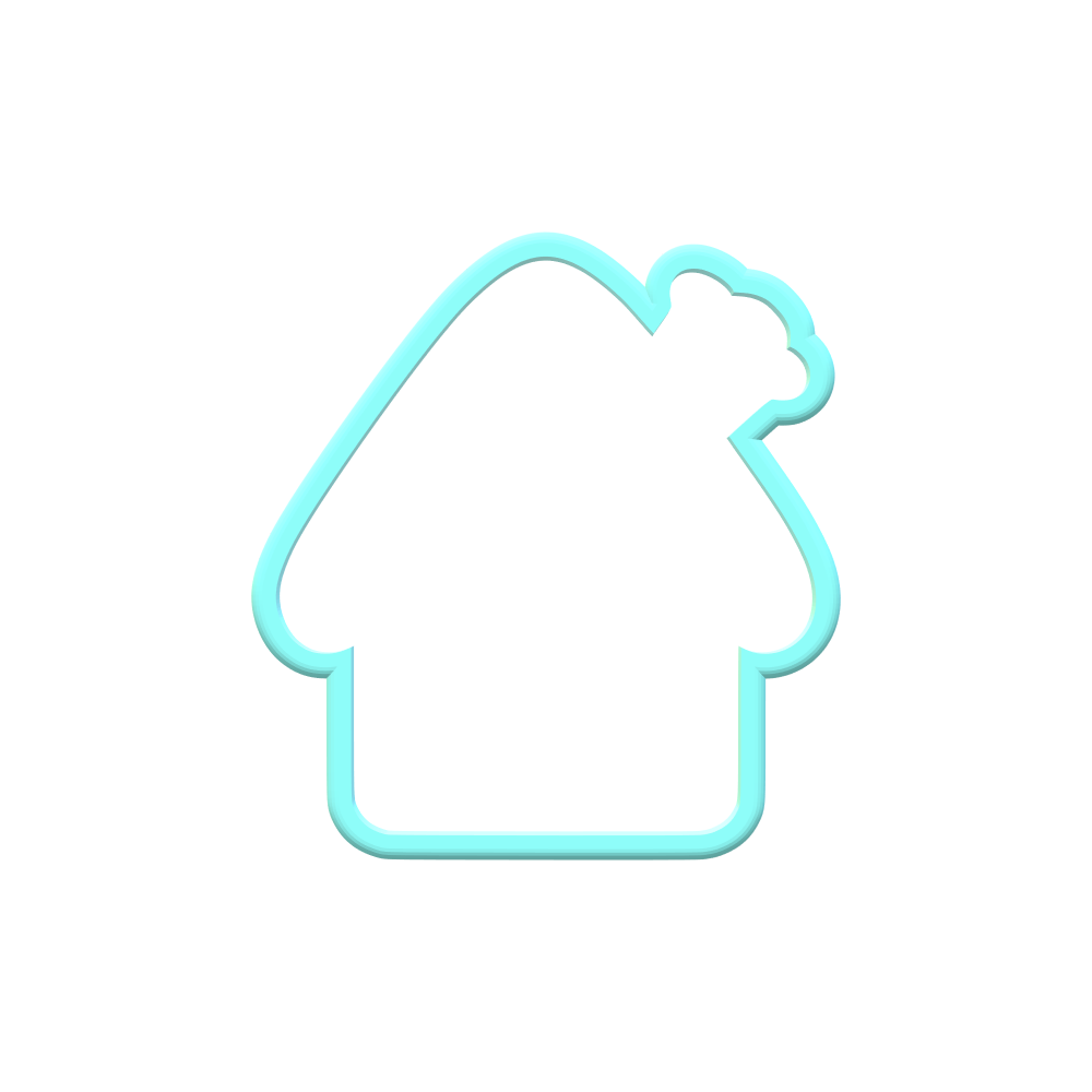 Gingerbread House Cookie Cutters | STL File