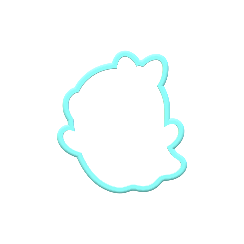 Girly Ghost Kawaii Cookie Cutters