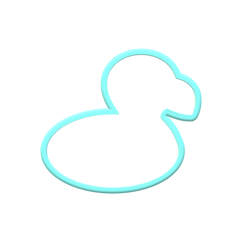 Flamingo Pool Float Cookie Cutters