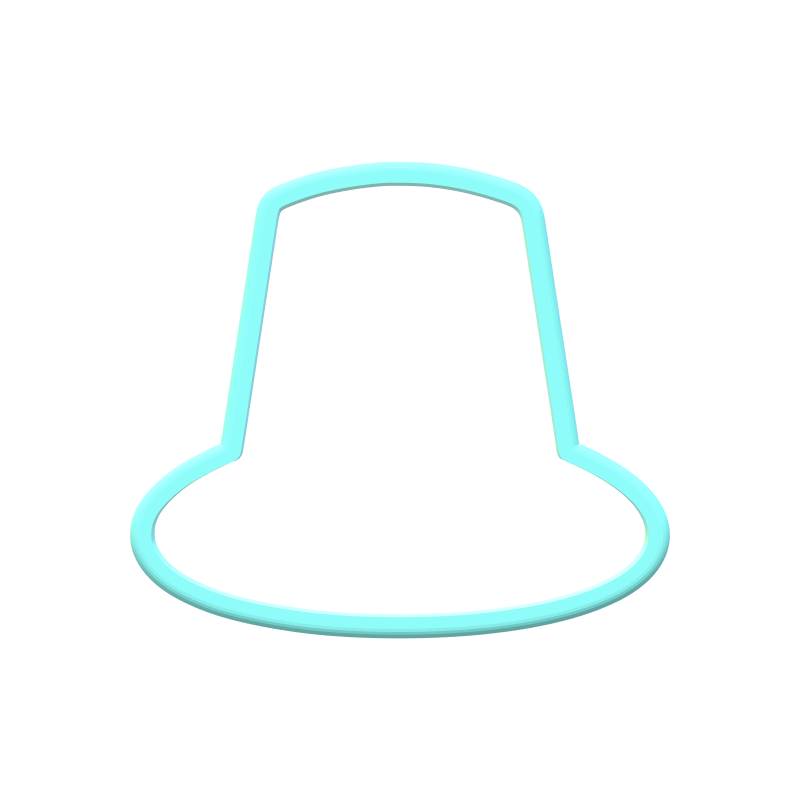 Pilgrim Hat Cookie Cutters