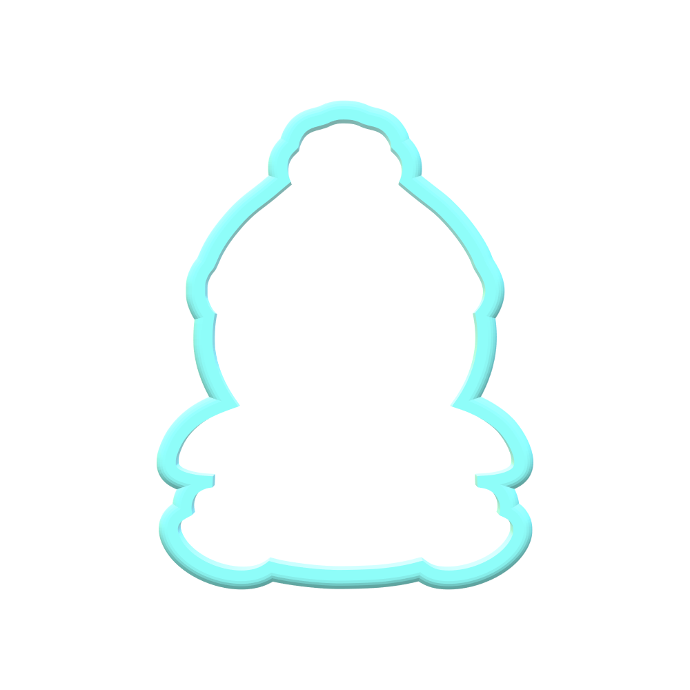 Santa Penguin Cookie Cutters | STL File