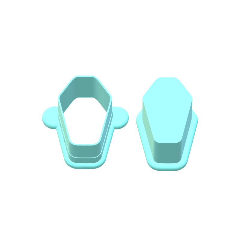 Coffin Cake Pop Mold | Deluxe Cutter, Popper, and Tray Option