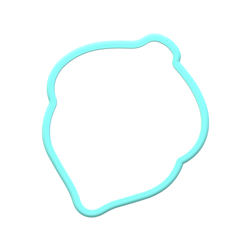 Acorn Cookie Cutter | STL File