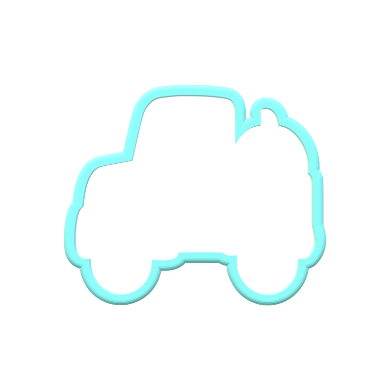 Fall Pumpkin Truck Cookie Cutters