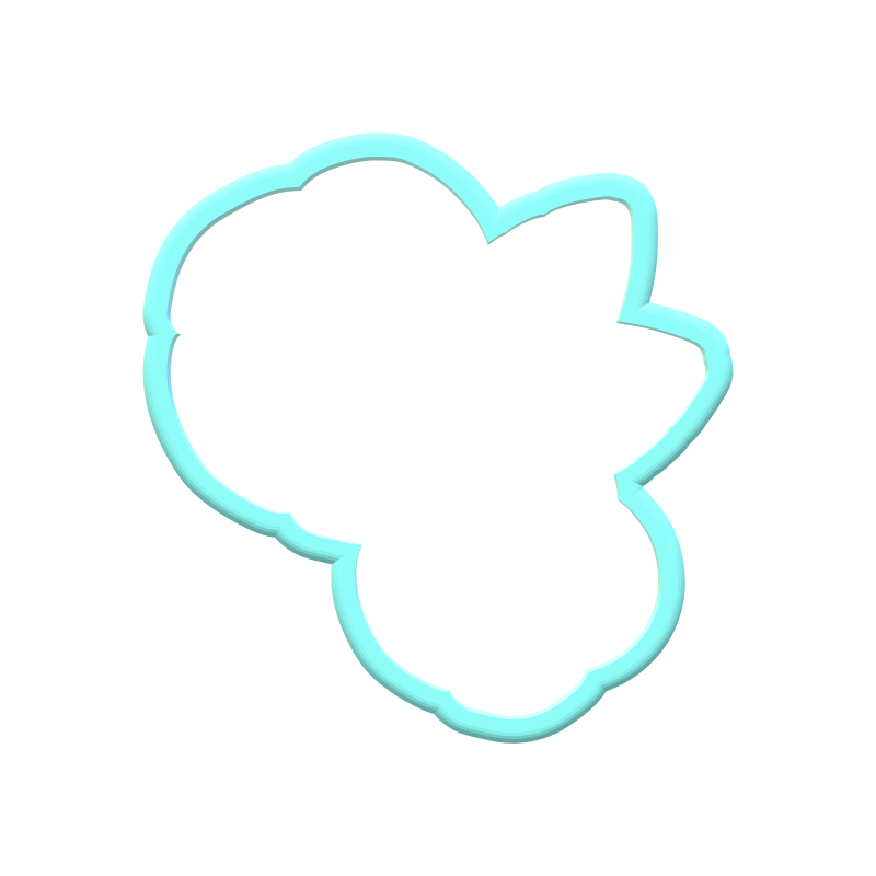 Rose Cluster Cookie Cutters