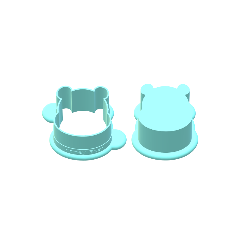 Honey Bear and Pot Cake Pop Mold | Deluxe Cutter, Popper, and Tray Option