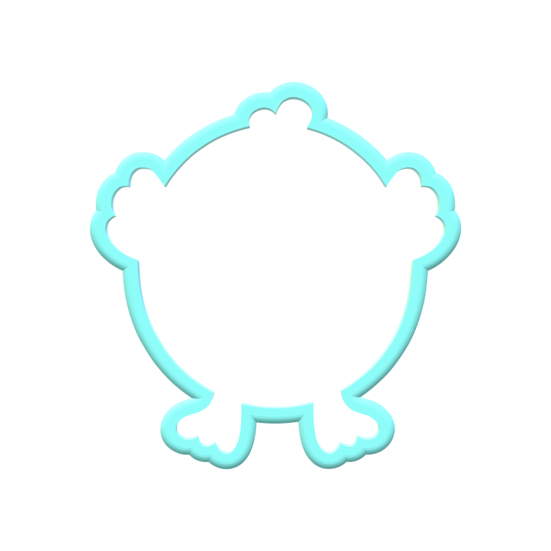 Chick in Egg Cookie Cutter | STL File