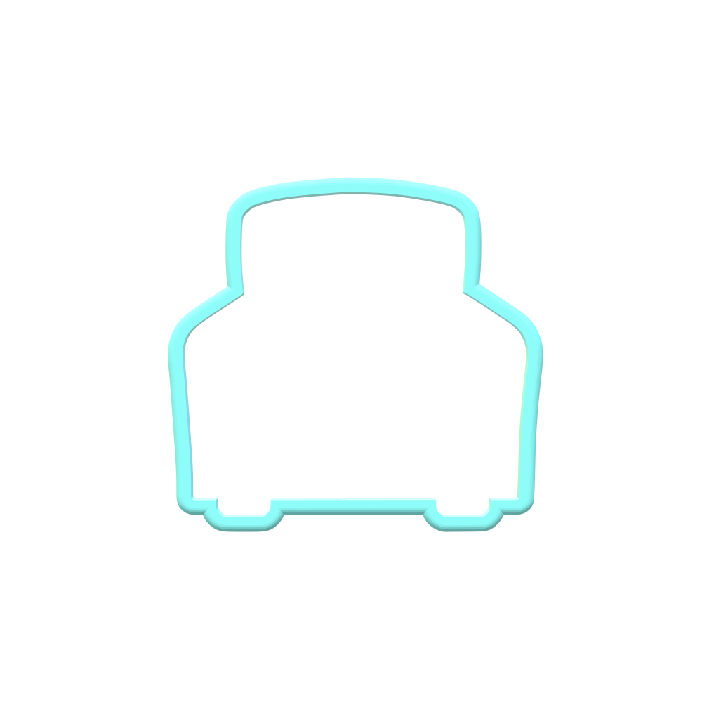 Arm Chair Cookie Cutters | STL File