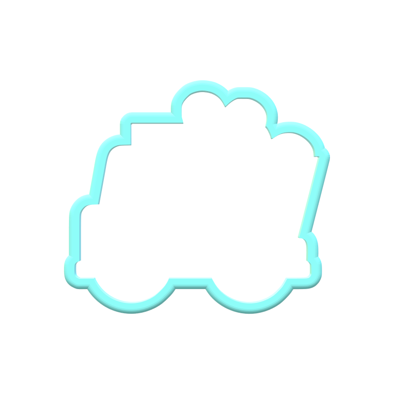 Dump Truck Cookie Cutters