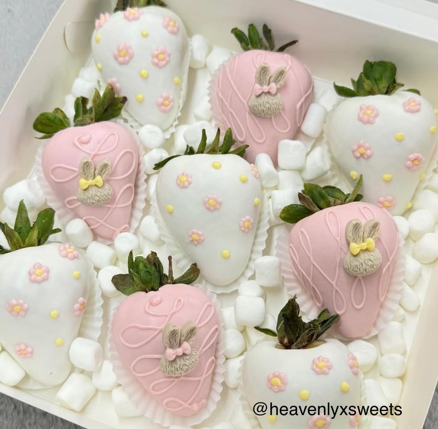 MINI BUNNIES WITH BOW TRIO MOLD