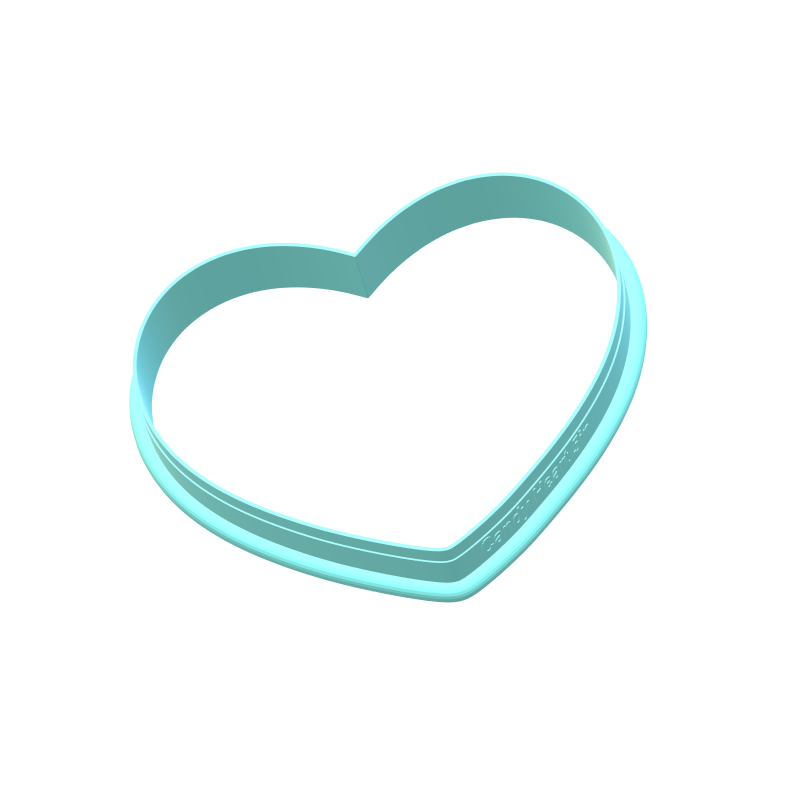 Candy Heart Cookie Cutters | 7-Single Cutters & 3-Multi Cutters Included | STL File