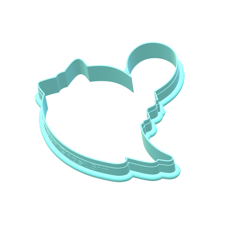Halloween Ghost Balloon Cookie Cutters