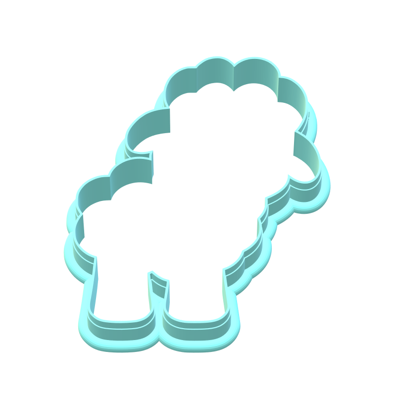 Lamb Cookie Cutters