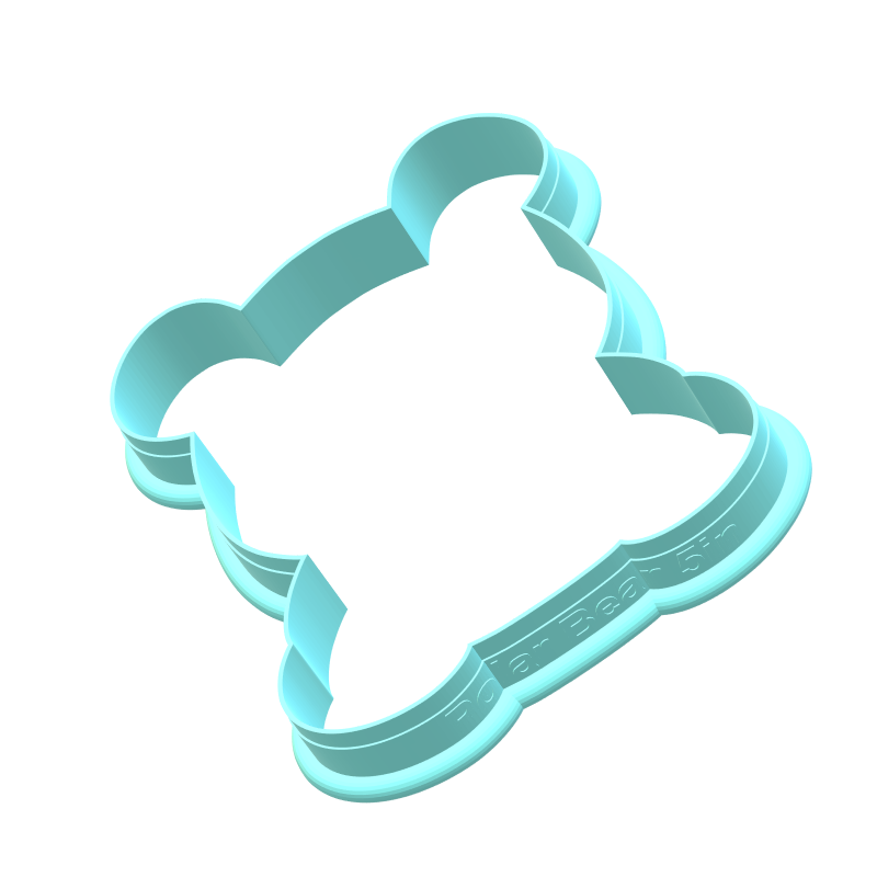 Pink Polar Bear Cookie Cutter | STL File