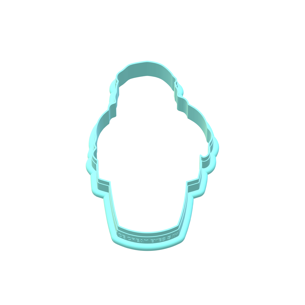 Ice Cream Eyes Cookie Cutters